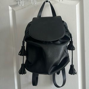 Zara Faux leather backpack